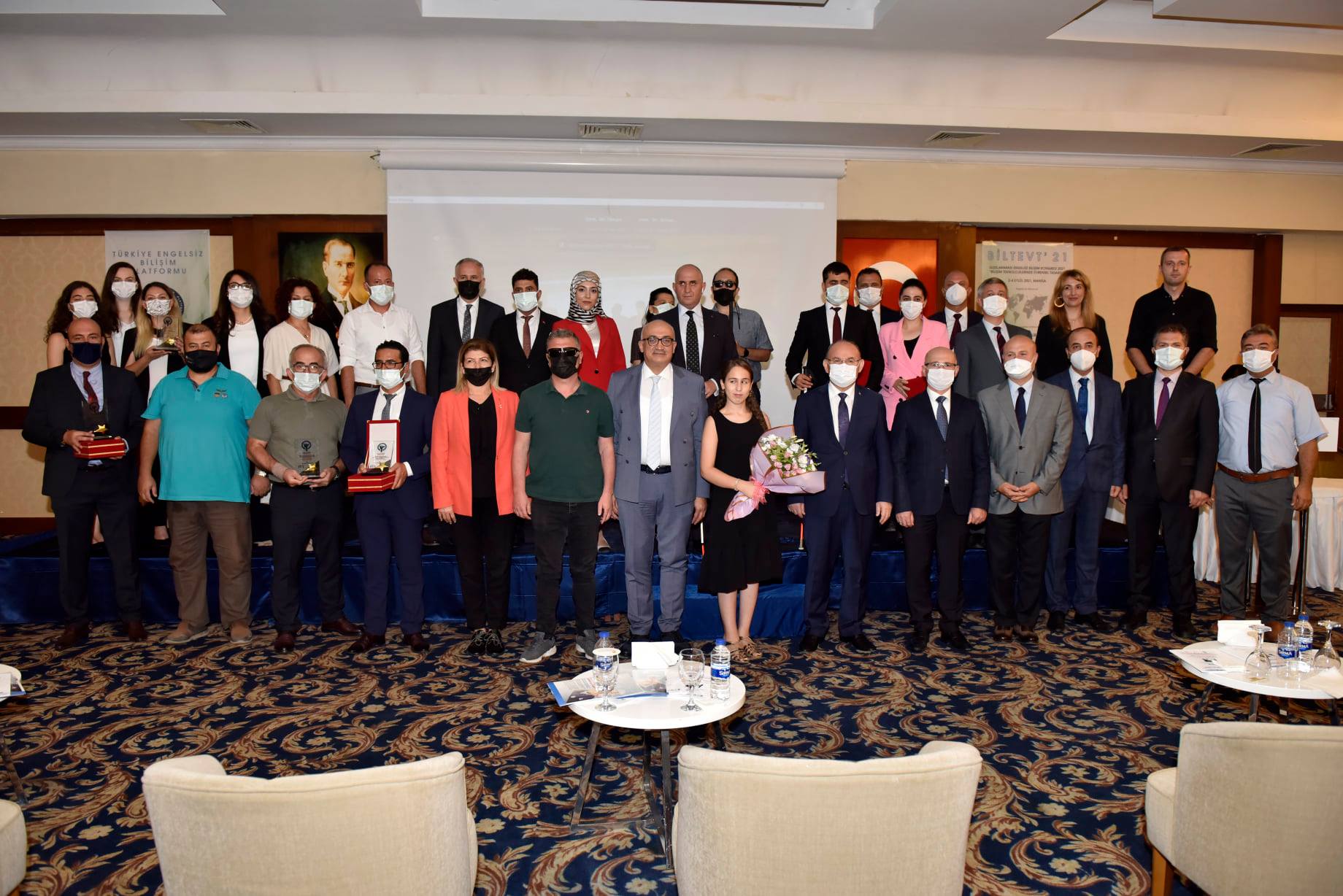 2021 Ödül Töreninden toplu bir kare